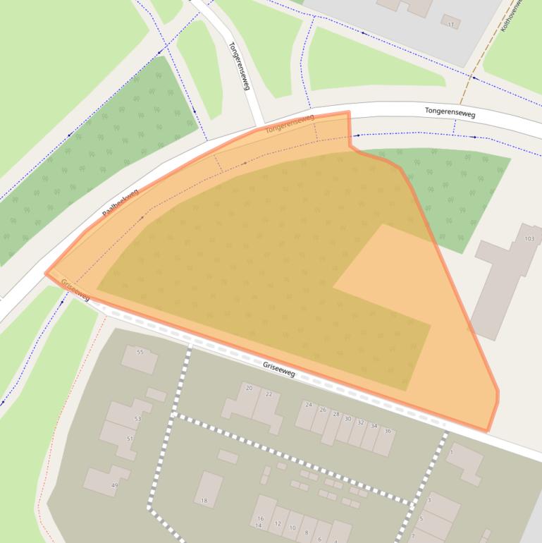 Kaart van postcodegebied 8162JX.