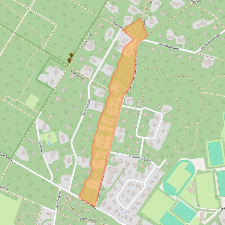 Kaart van postcodegebied 8162MA.