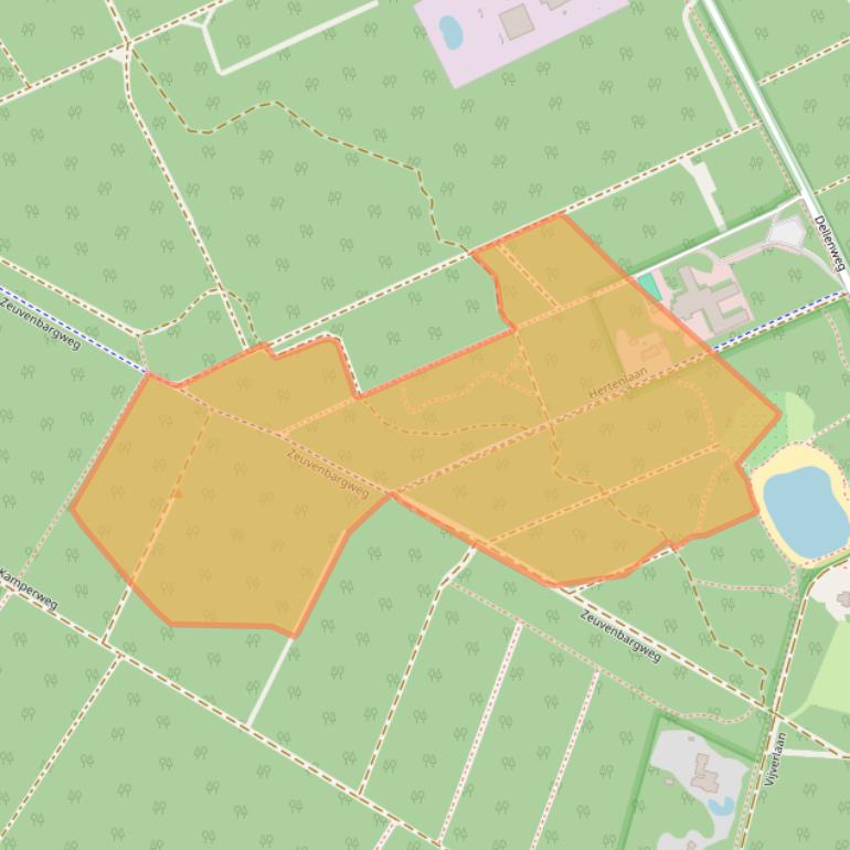 Kaart van postcodegebied 8162NA.