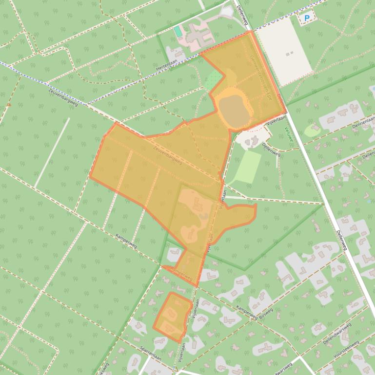 Kaart van postcodegebied 8162NB.