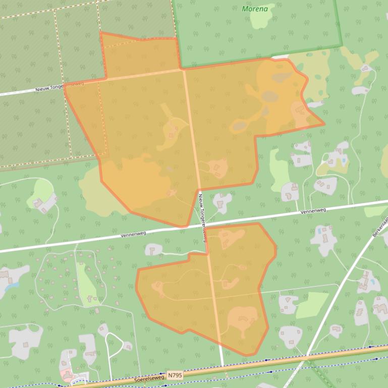 Kaart van postcodegebied 8162NV.