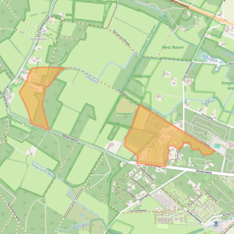 Kaart van postcodegebied 8162PH.