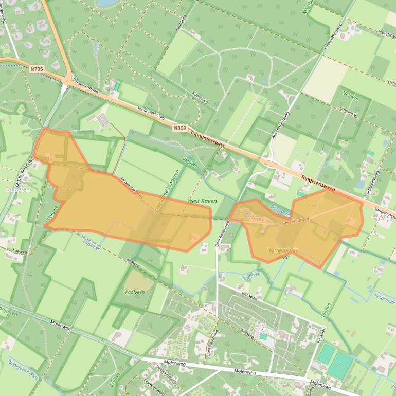 Kaart van postcodegebied 8162PK.