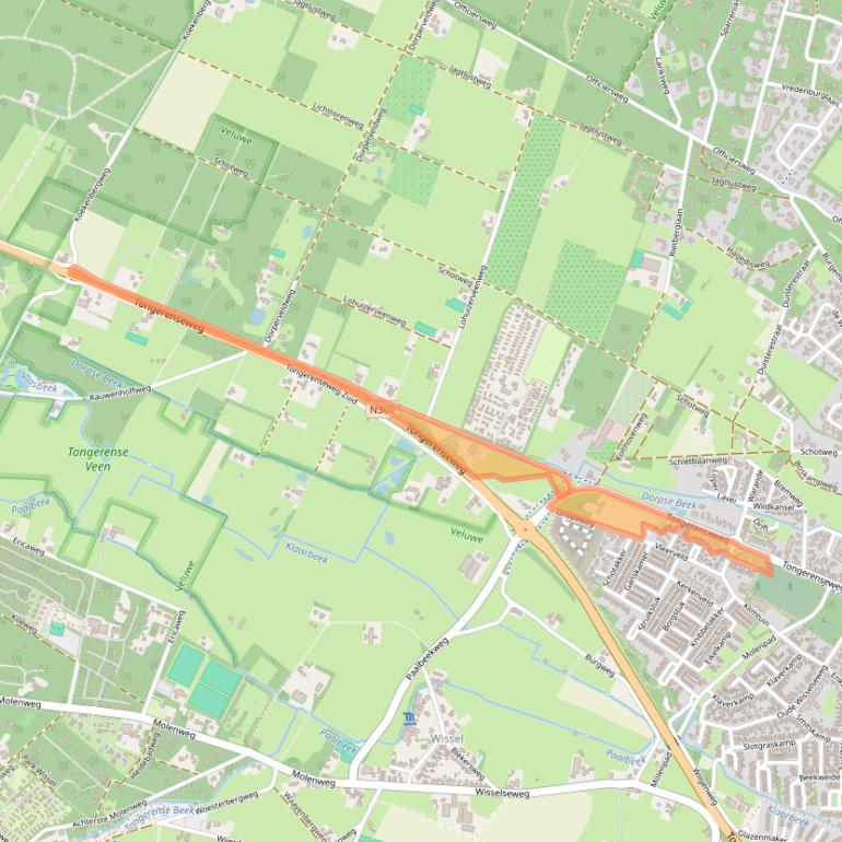 Kaart van postcodegebied 8162PL.