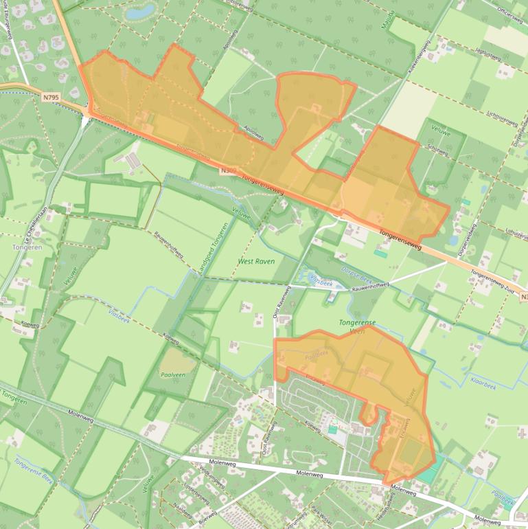 Kaart van postcodegebied 8162PR.