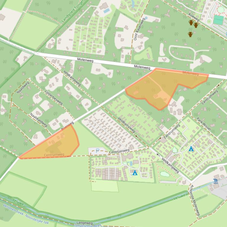 Kaart van postcodegebied 8162PZ.