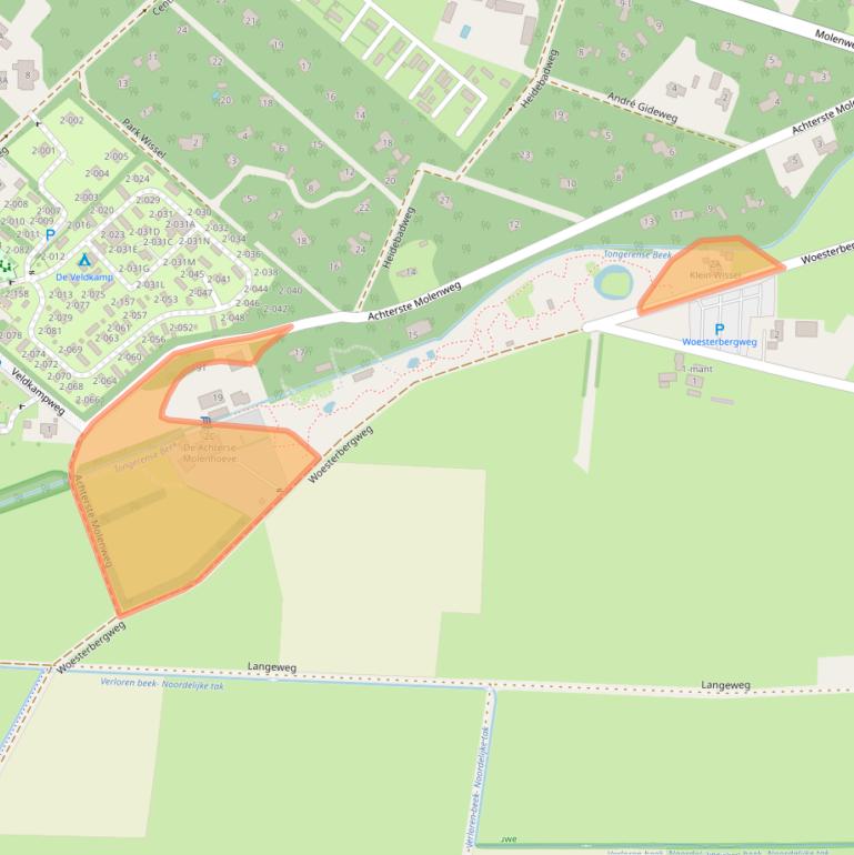 Kaart van postcodegebied 8162RD.