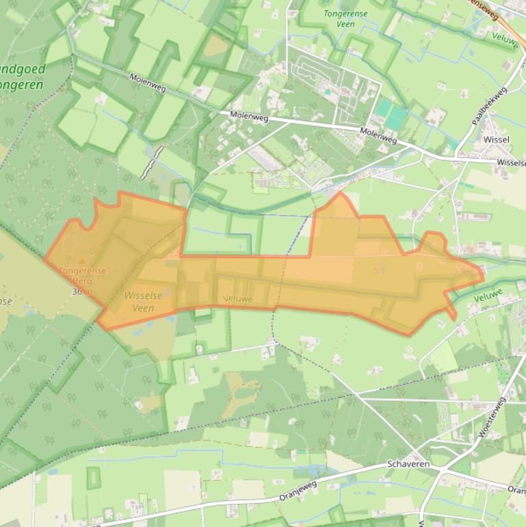 Kaart van postcodegebied 8162RJ.