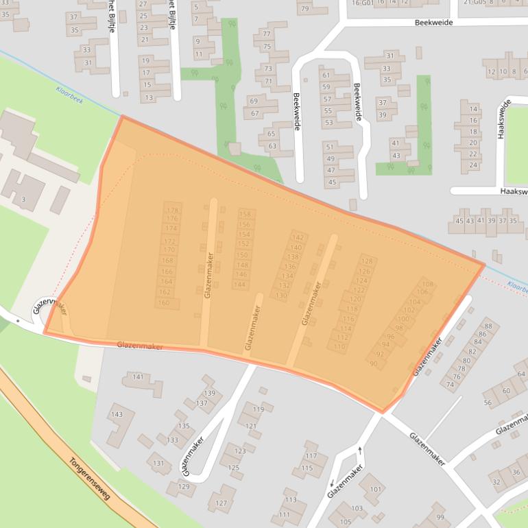 Kaart van postcodegebied 8162TC.