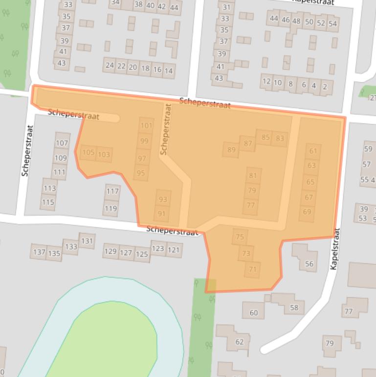 Kaart van postcodegebied 8162WR.