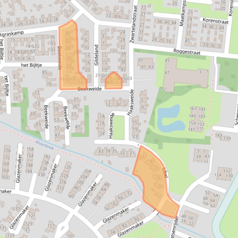 Kaart van postcodegebied 8162XM.
