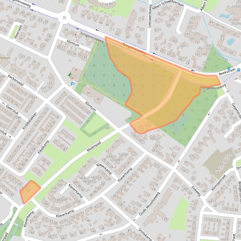 Kaart van postcodegebied 8162ZH.