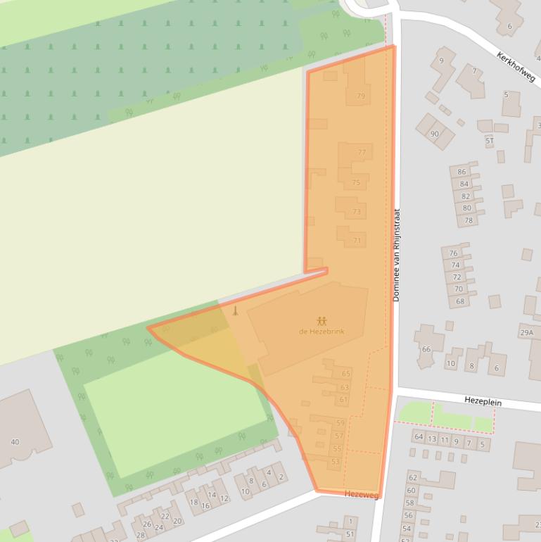 Kaart van postcodegebied 8166AL.