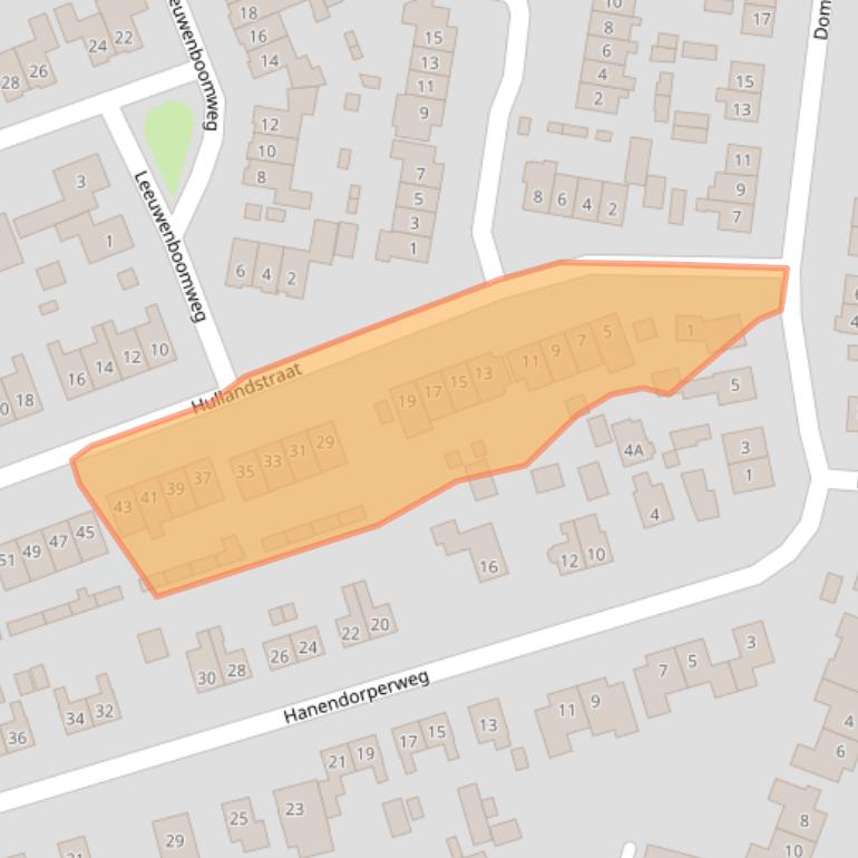 Kaart van postcodegebied 8166AR.