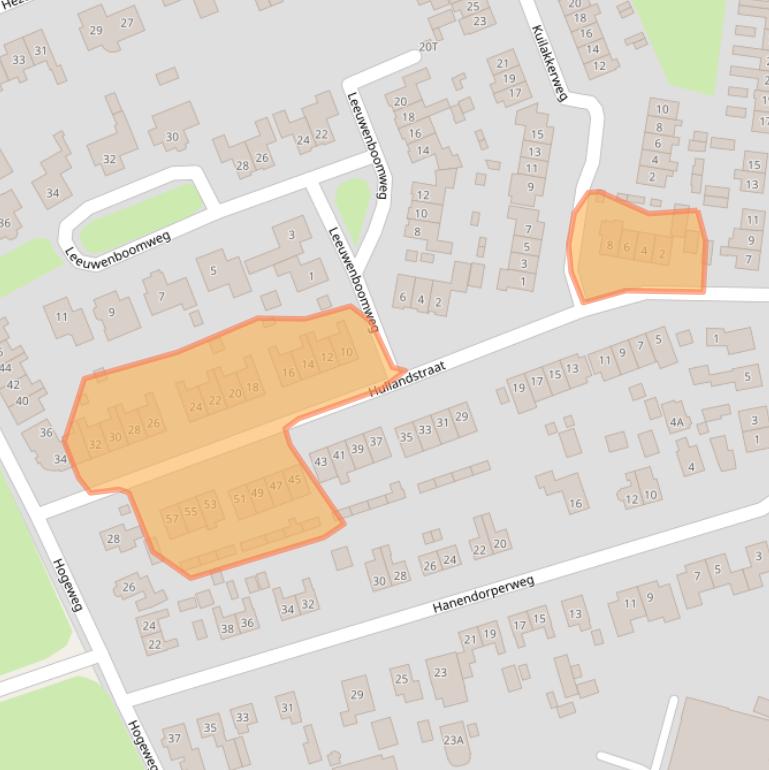 Kaart van postcodegebied 8166AS.