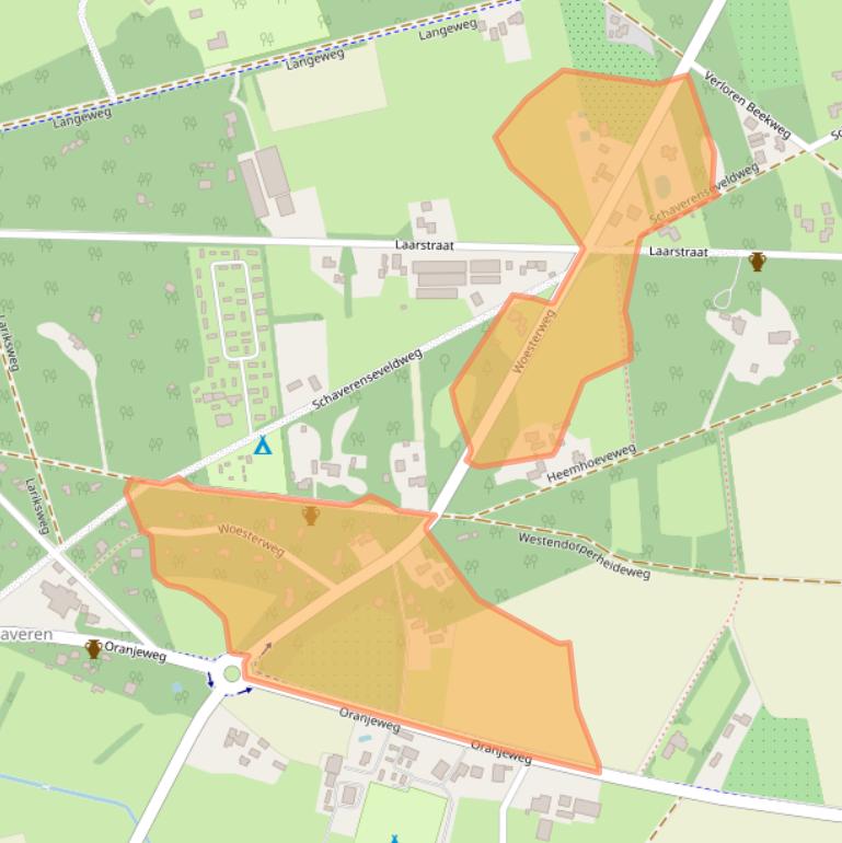 Kaart van postcodegebied 8166HB.