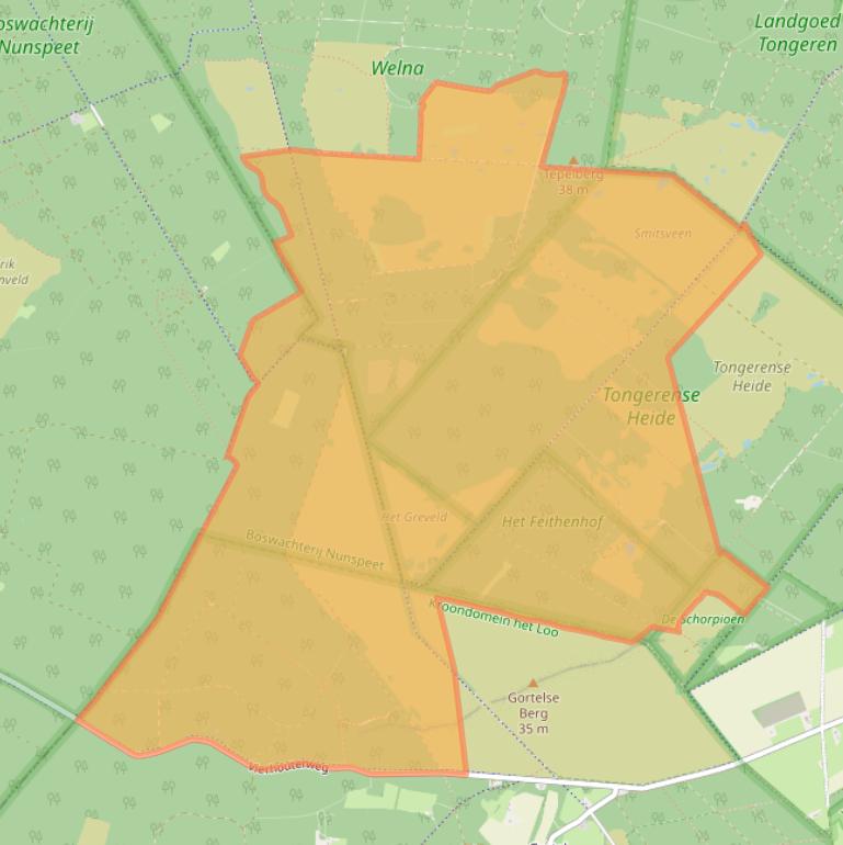 Kaart van postcodegebied 8166HN.