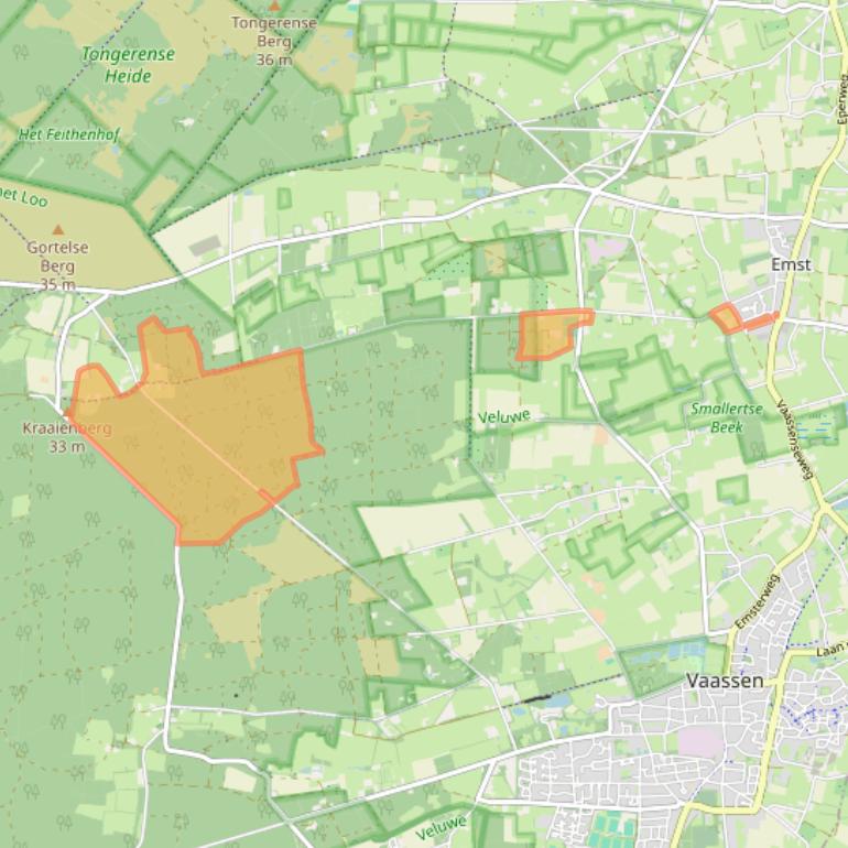 Kaart van postcodegebied 8166JH.