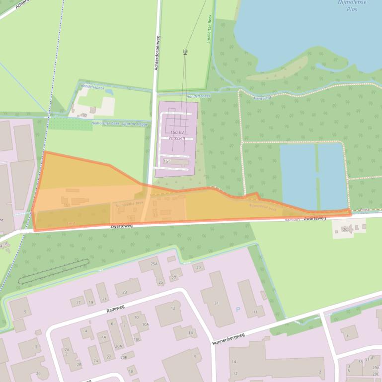 Kaart van postcodegebied 8166KE.