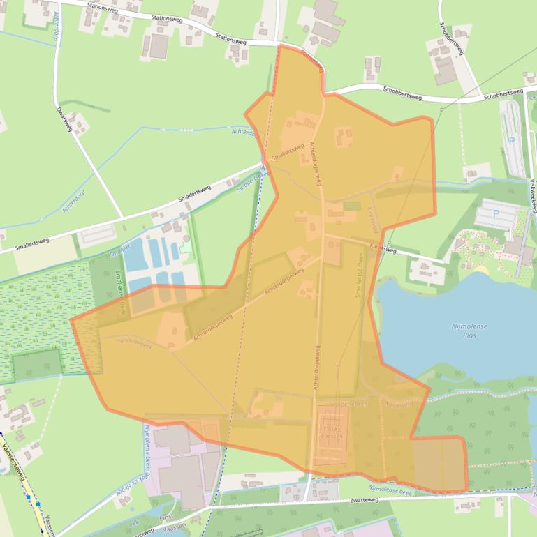 Kaart van postcodegebied 8166KG.