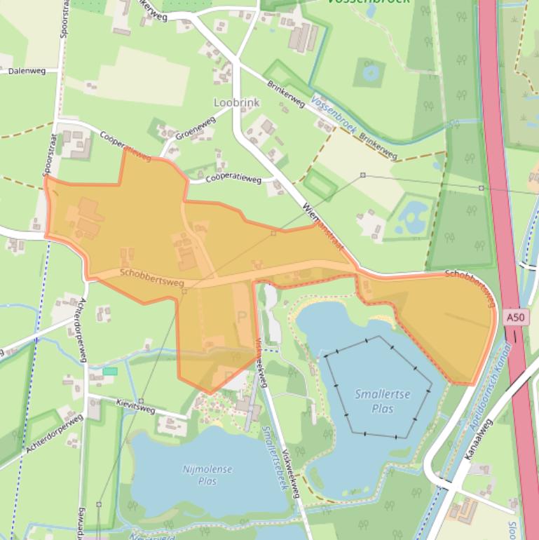 Kaart van postcodegebied 8166KK.