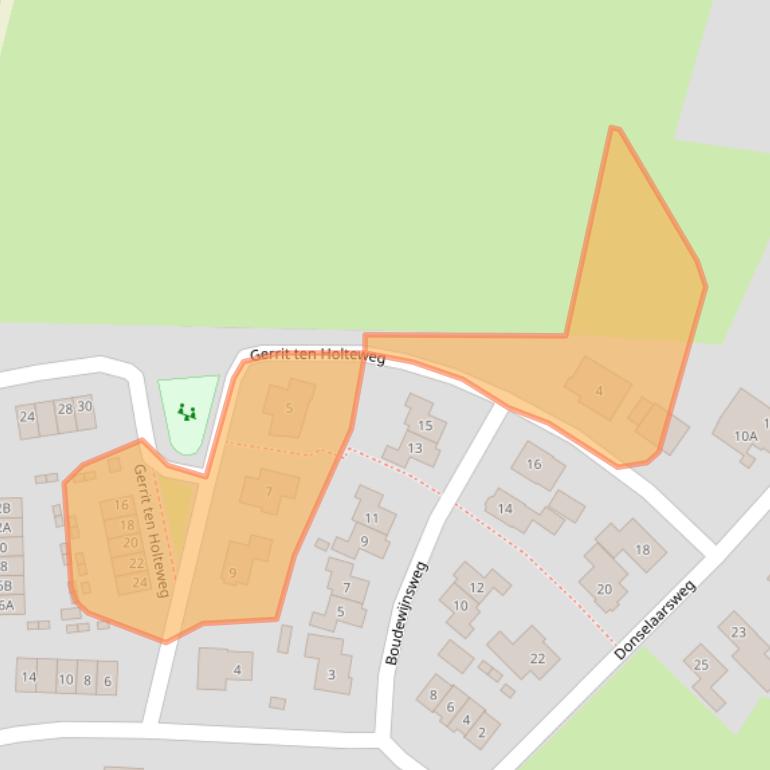 Kaart van postcodegebied 8167MA.