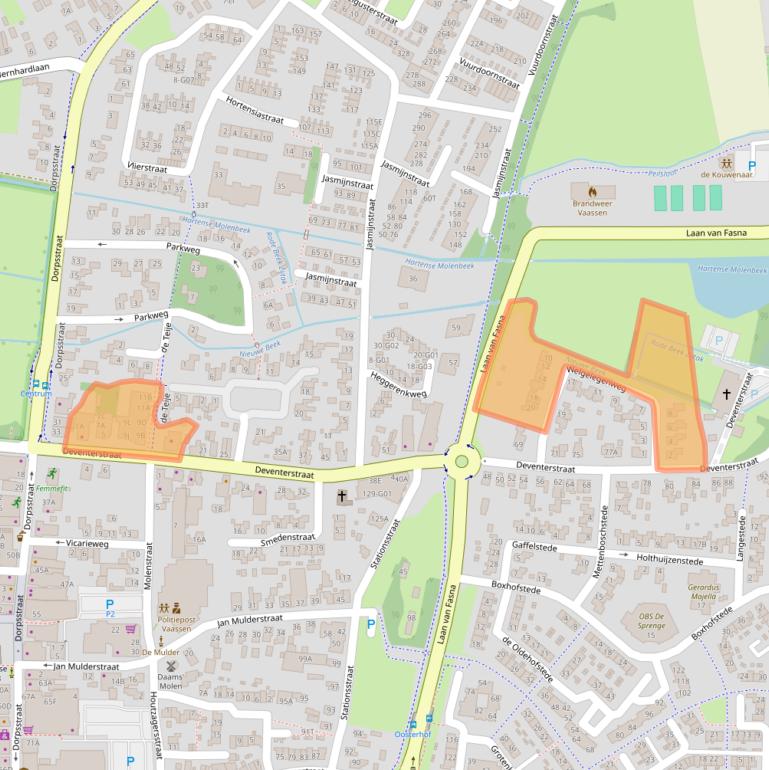 Kaart van postcodegebied 8171AA.