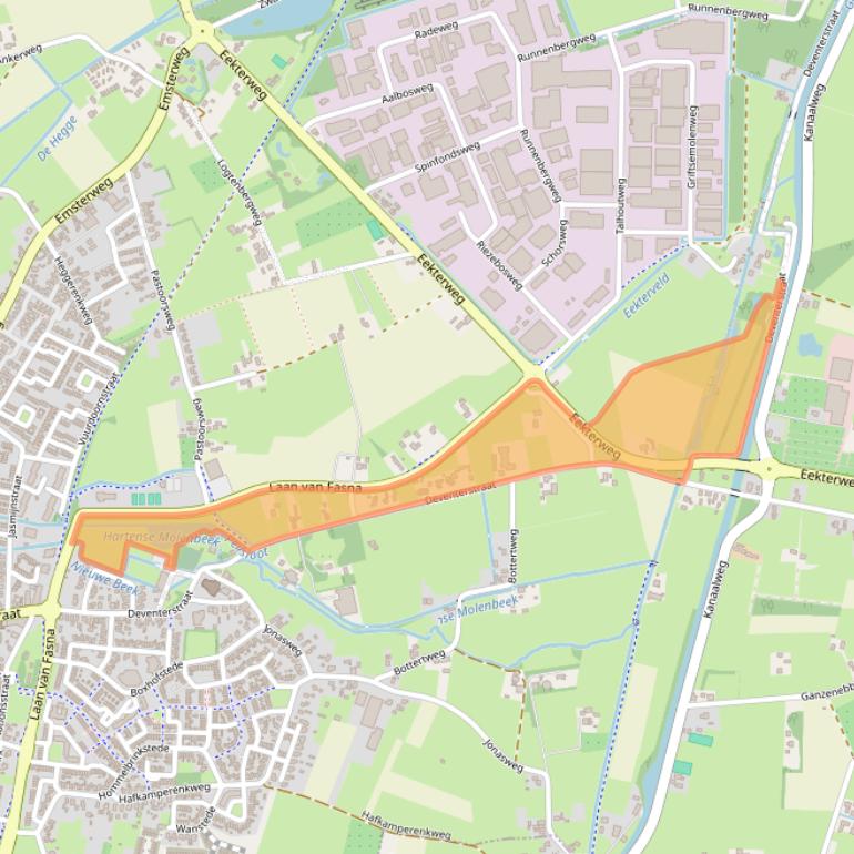 Kaart van postcodegebied 8171AD.