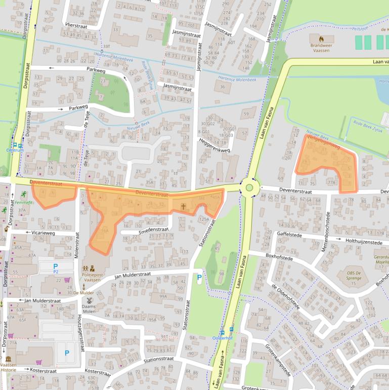 Kaart van postcodegebied 8171AE.