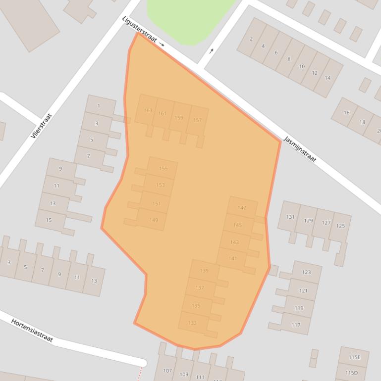 Kaart van postcodegebied 8171AN.