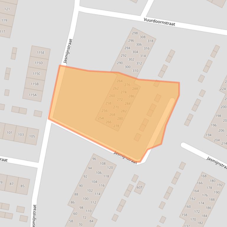 Kaart van postcodegebied 8171AX.