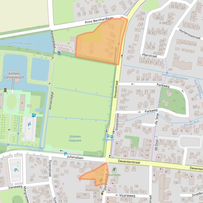 Kaart van postcodegebied 8171BP.