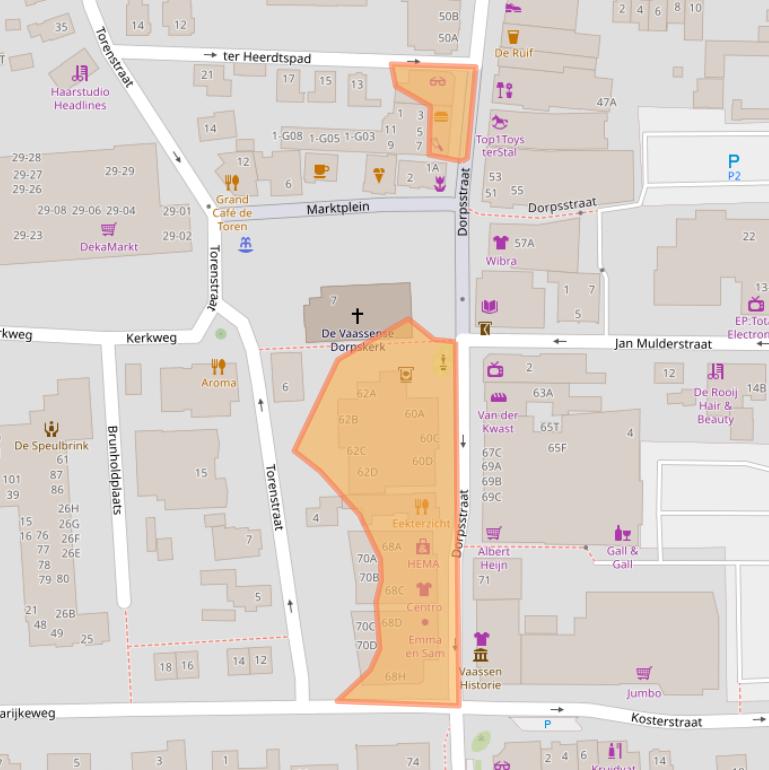 Kaart van postcodegebied 8171BS.