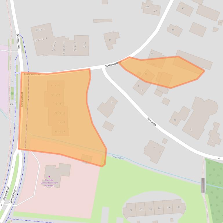 Kaart van postcodegebied 8171BX.