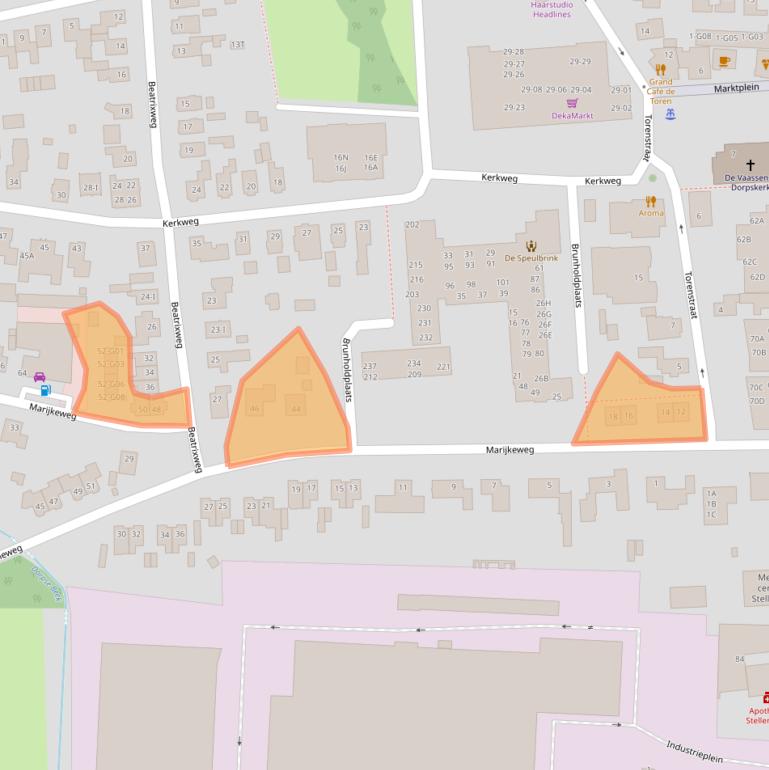 Kaart van postcodegebied 8171CM.