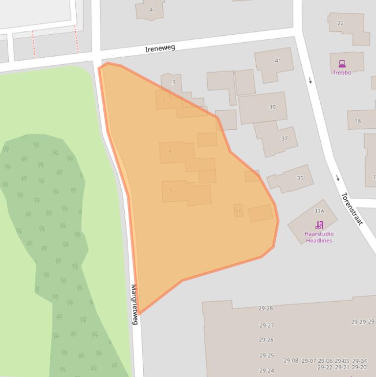 Kaart van postcodegebied 8171CT.