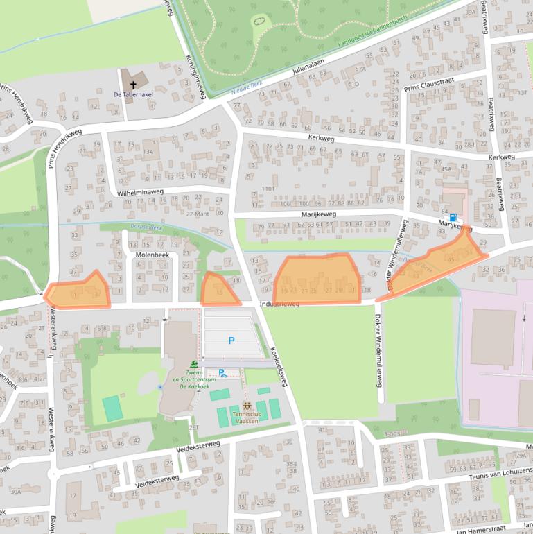 Kaart van postcodegebied 8171EL.