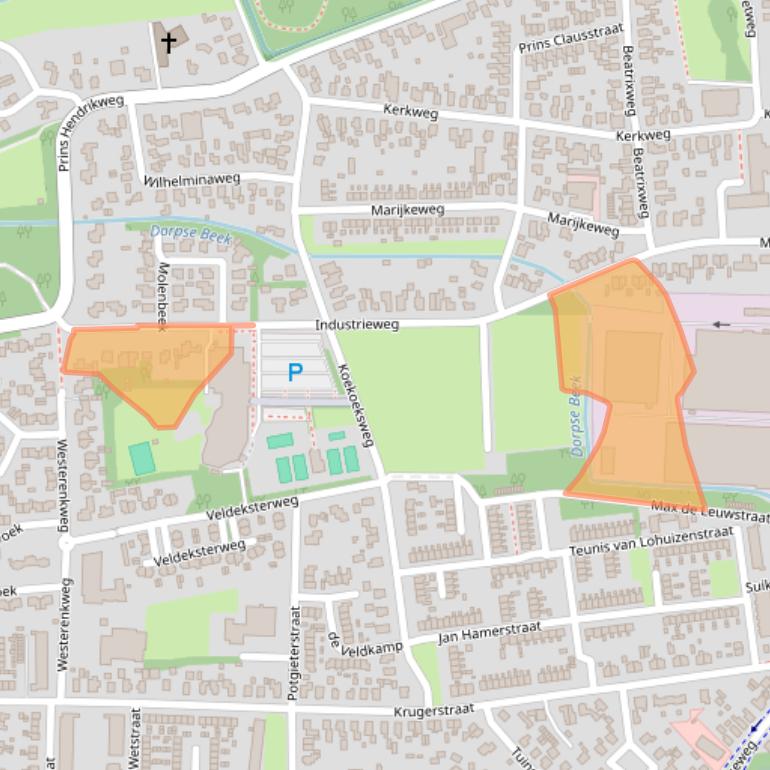 Kaart van postcodegebied 8171EM.