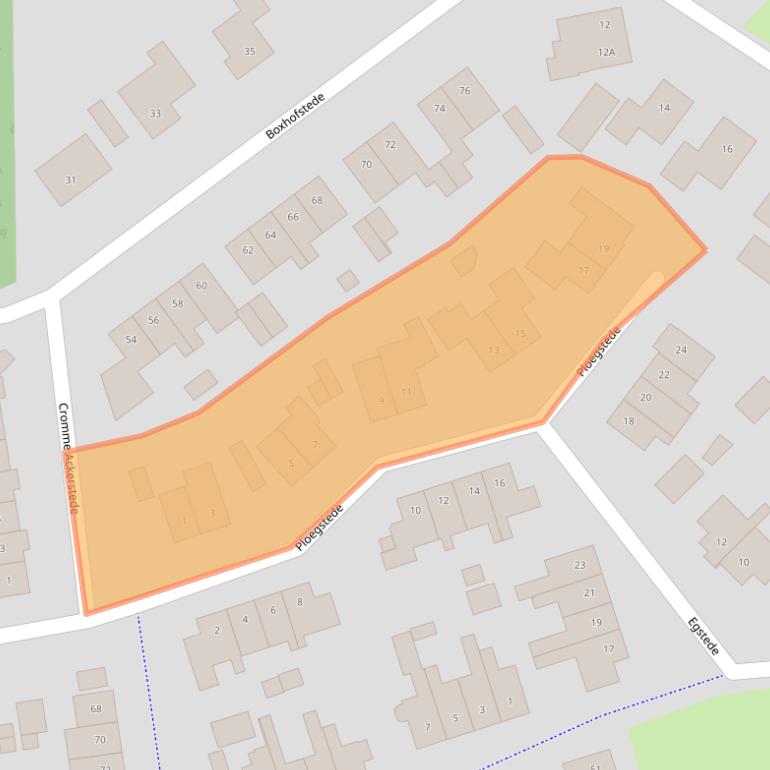 Kaart van postcodegebied 8171HB.