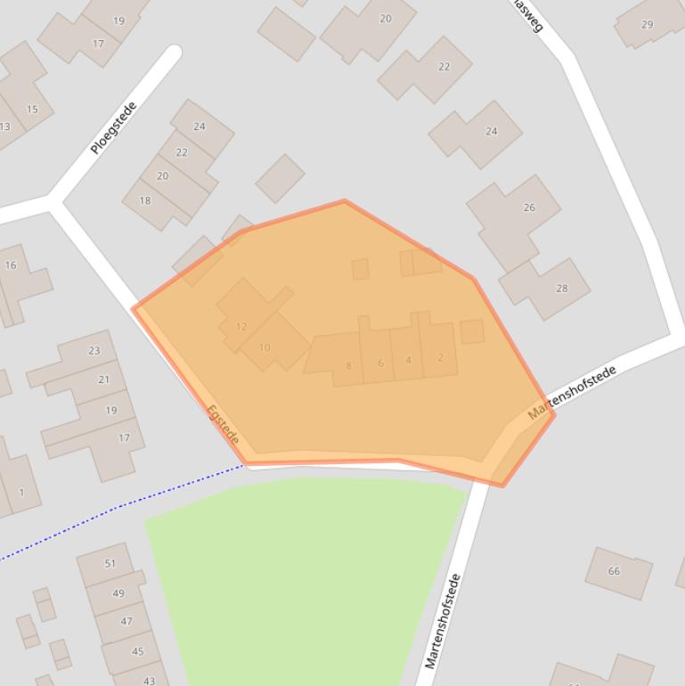 Kaart van postcodegebied 8171HC.