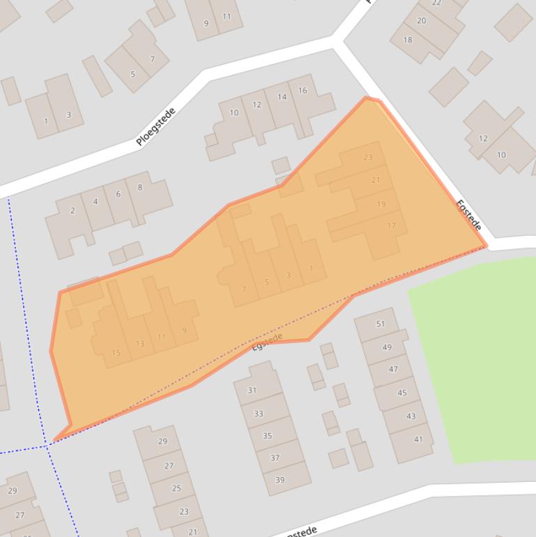 Kaart van postcodegebied 8171HD.