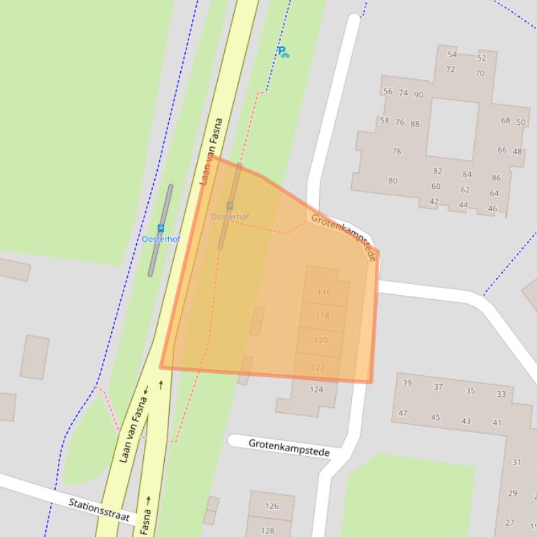 Kaart van postcodegebied 8171JH.