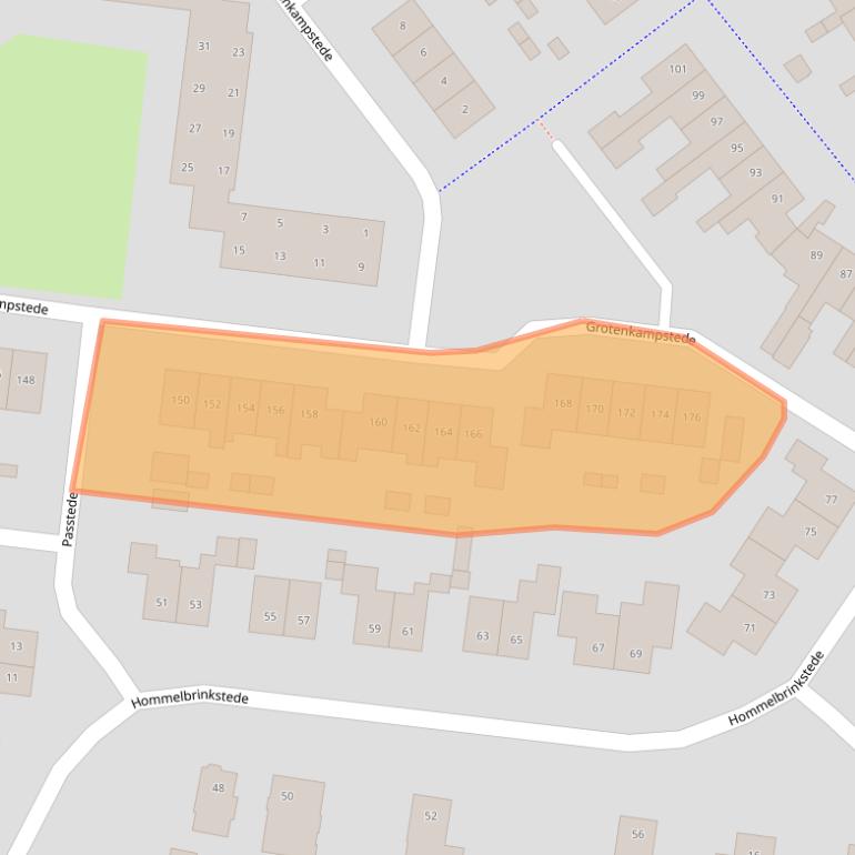 Kaart van postcodegebied 8171JK.