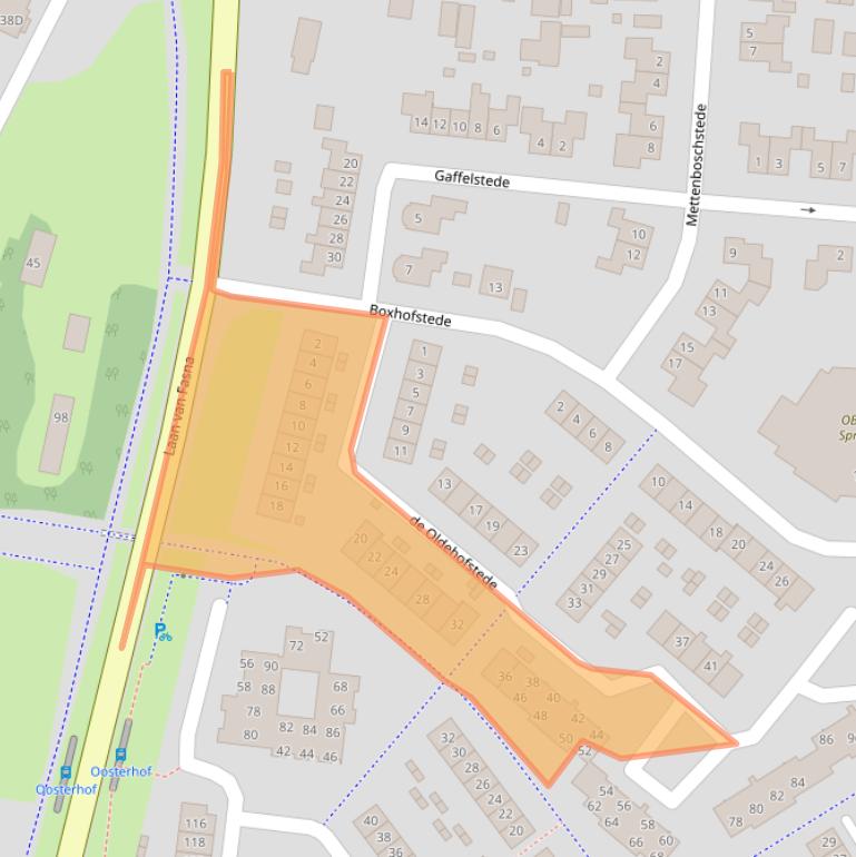 Kaart van postcodegebied 8171KJ.