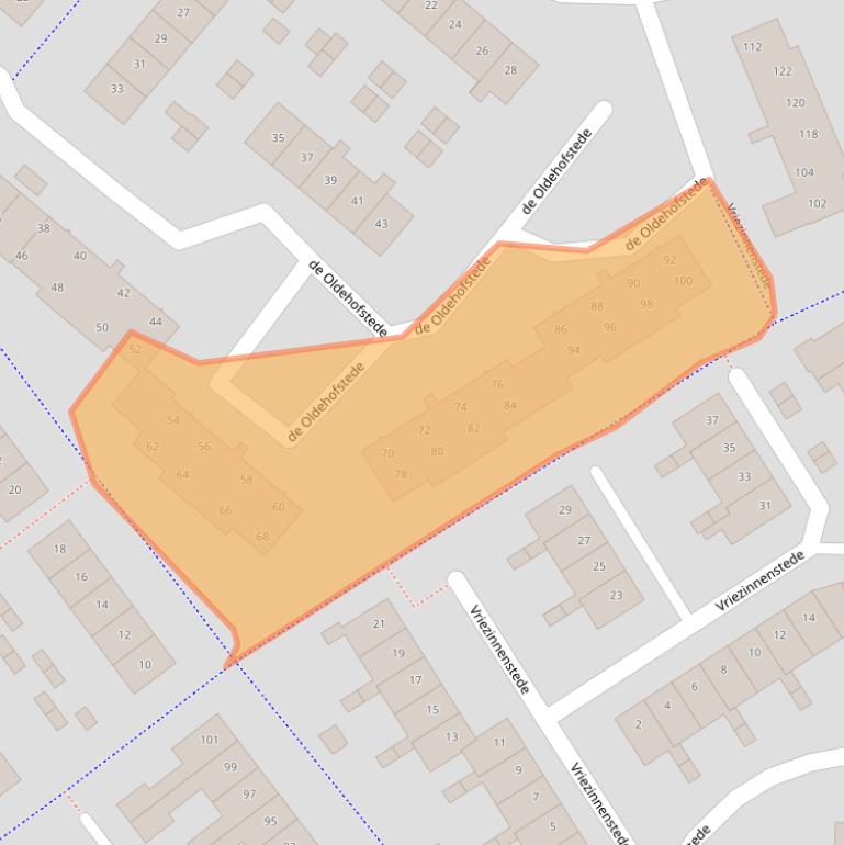 Kaart van postcodegebied 8171KK.