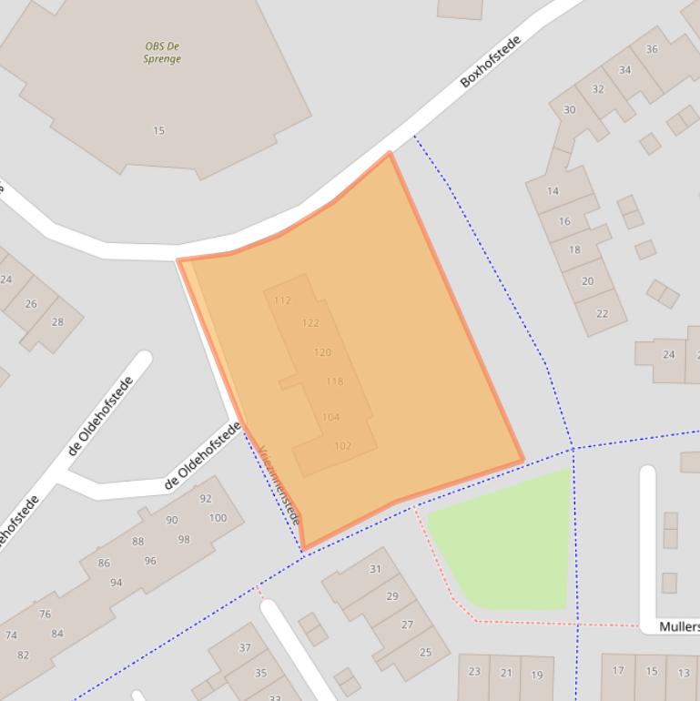 Kaart van postcodegebied 8171KM.