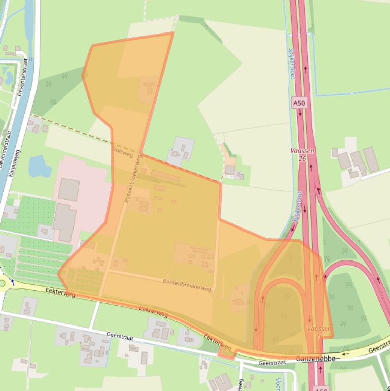 Kaart van postcodegebied 8171LK.