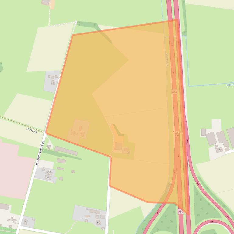 Kaart van postcodegebied 8171LX.