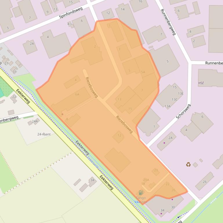 Kaart van postcodegebied 8171MG.