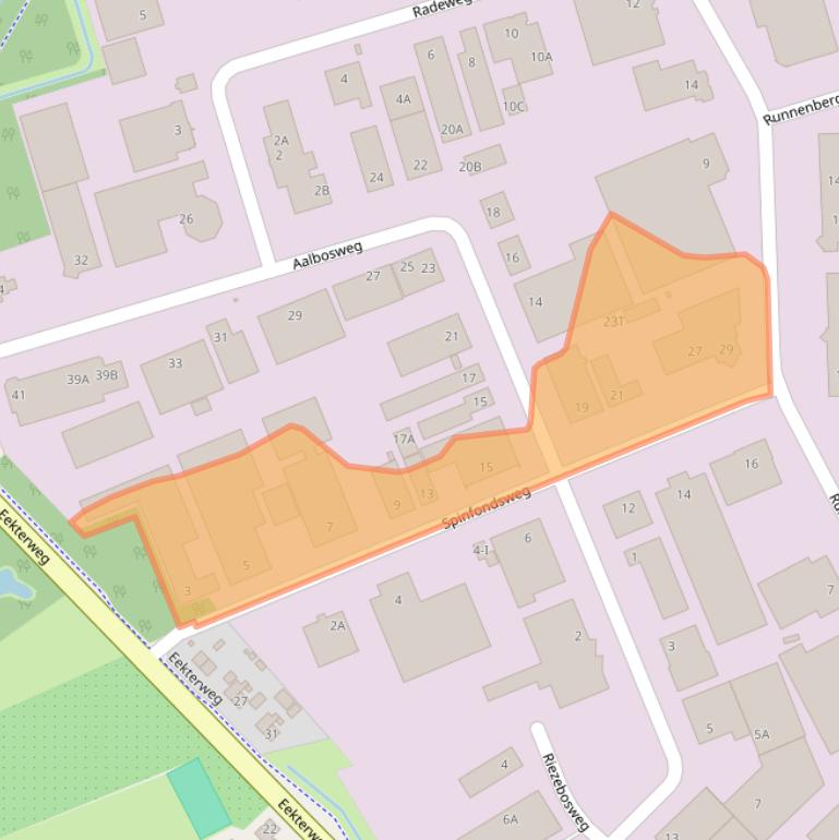 Kaart van postcodegebied 8171NT.